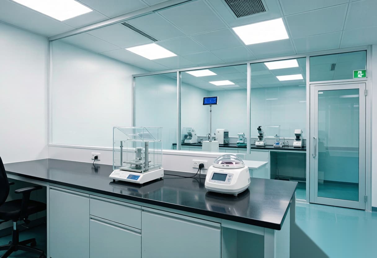 Cleanroom interior